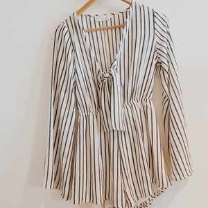 Striped Romper